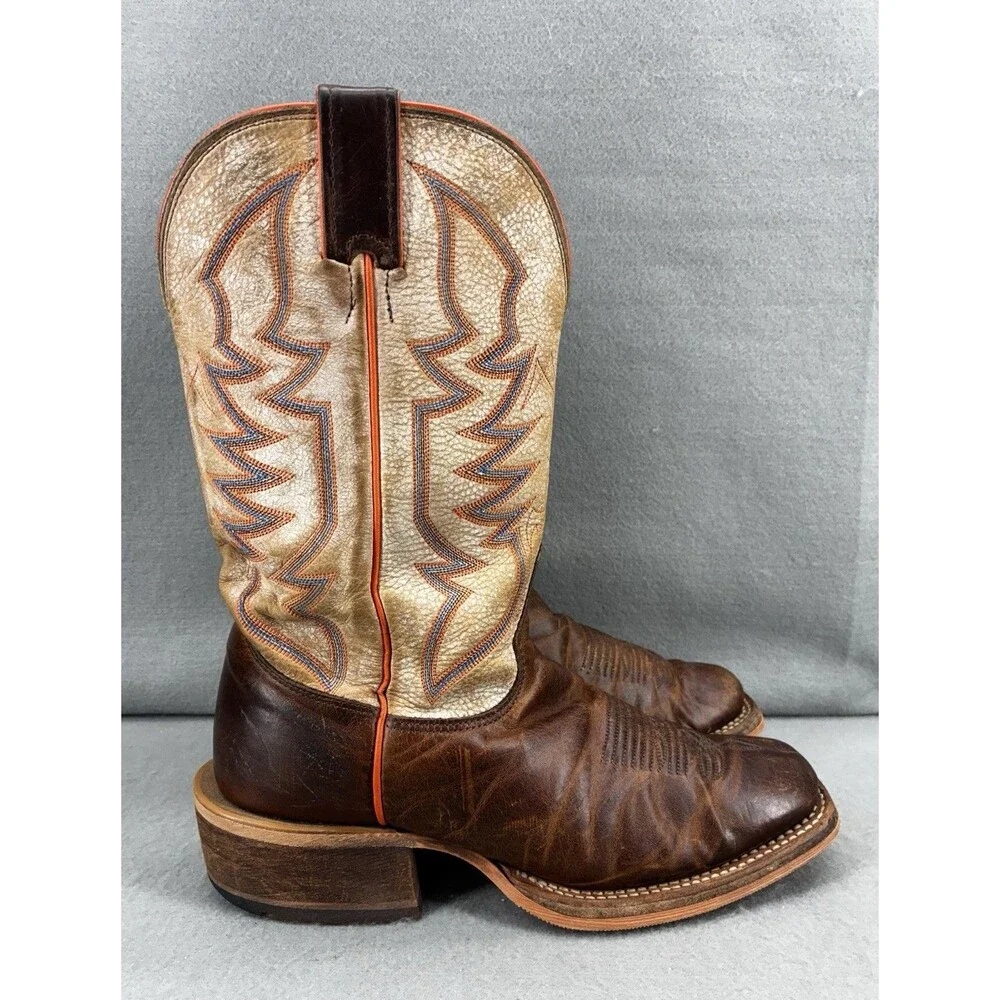 Justin Bent Rail BR760 Cowboy Riding Boots Men's Size 6 EE - Made in The USA